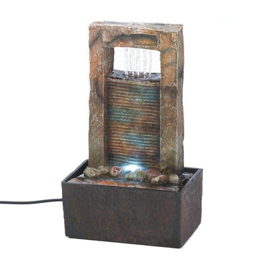 Cascading Water Tabletop Fountain - The Fox Decor